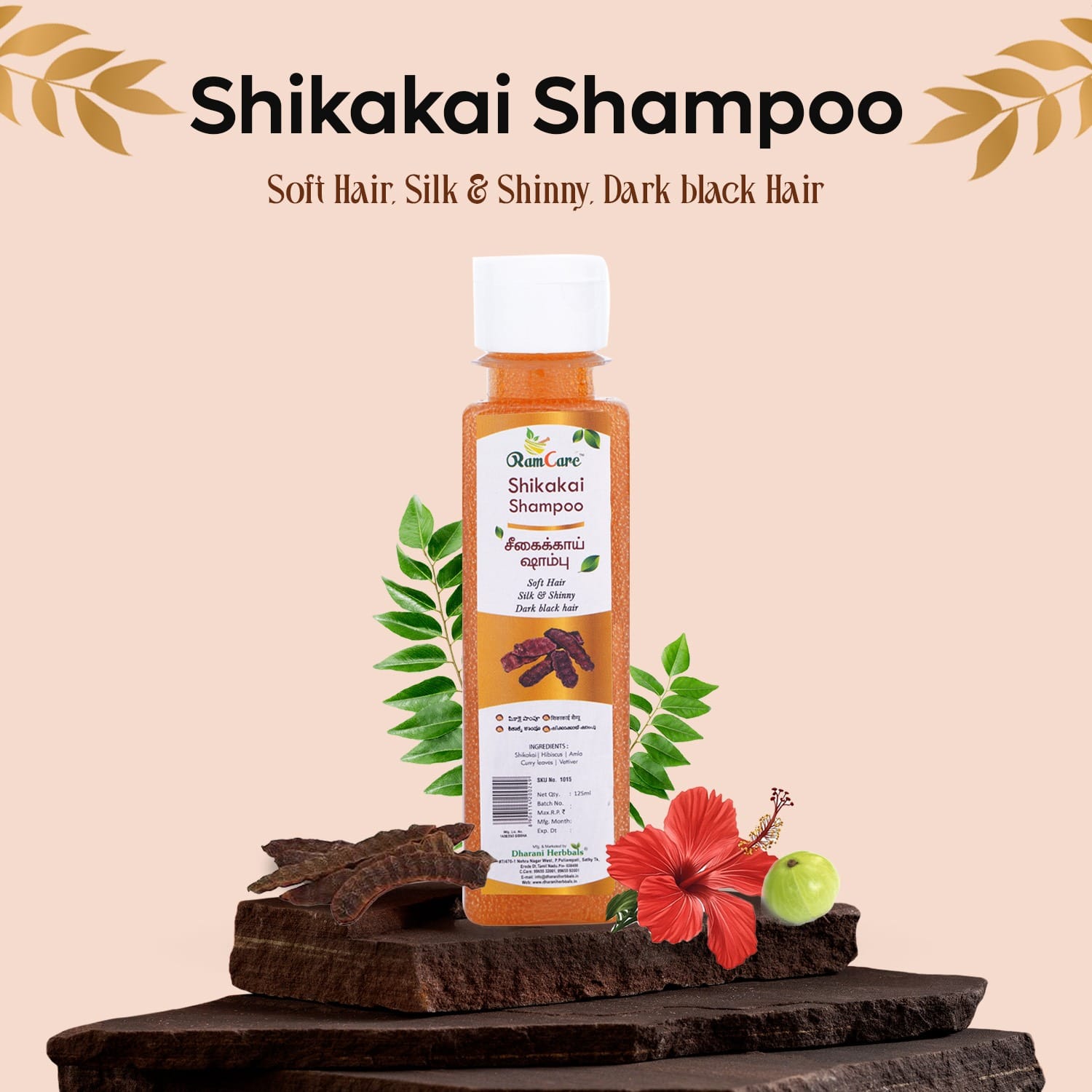 SHIKAKAI SHAMPOO 125ml - Image 4