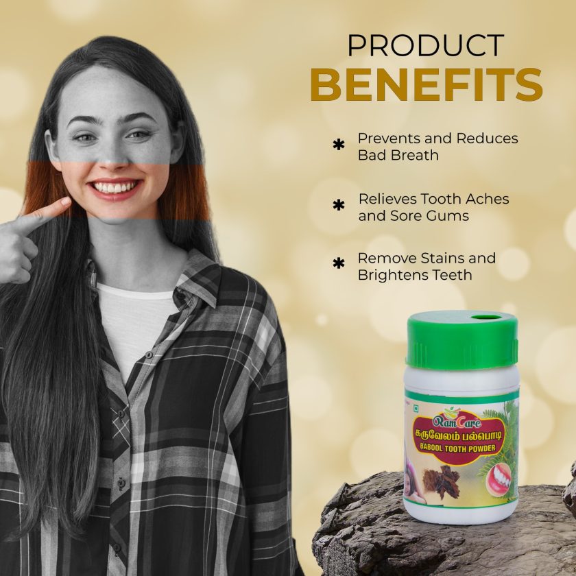BABUL TOOTH POWDER 40 GM - Image 3
