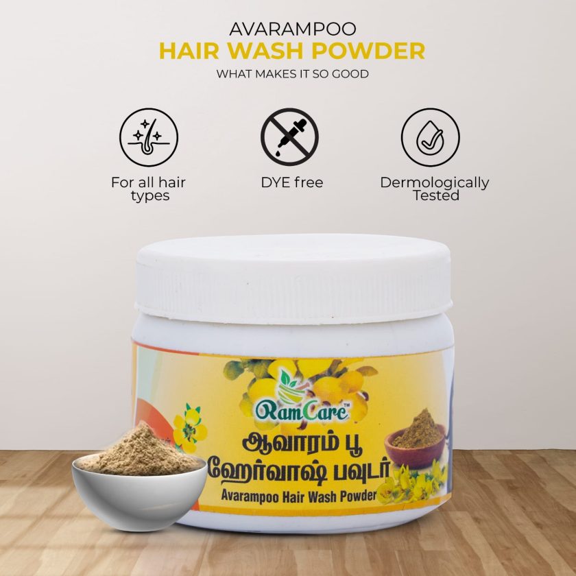 AVARAMPOO HAIR WASH POWDER 100 GM - Image 2