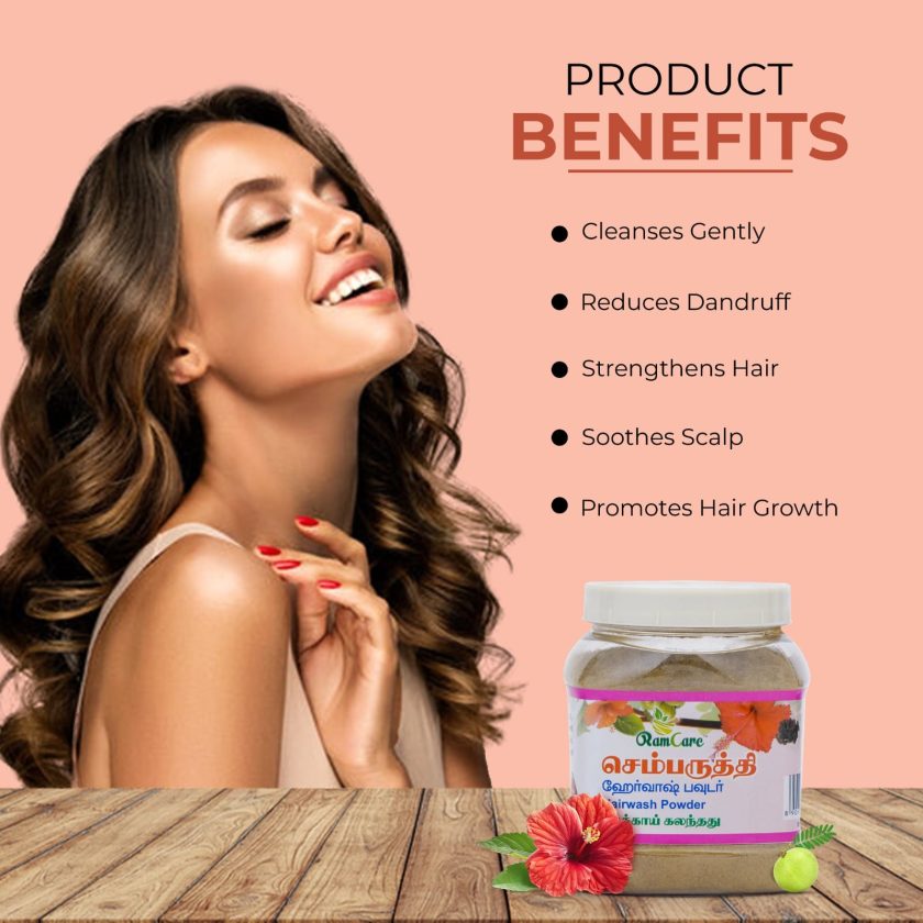 HIBISCUS HAIRWASH POWDER - Image 4