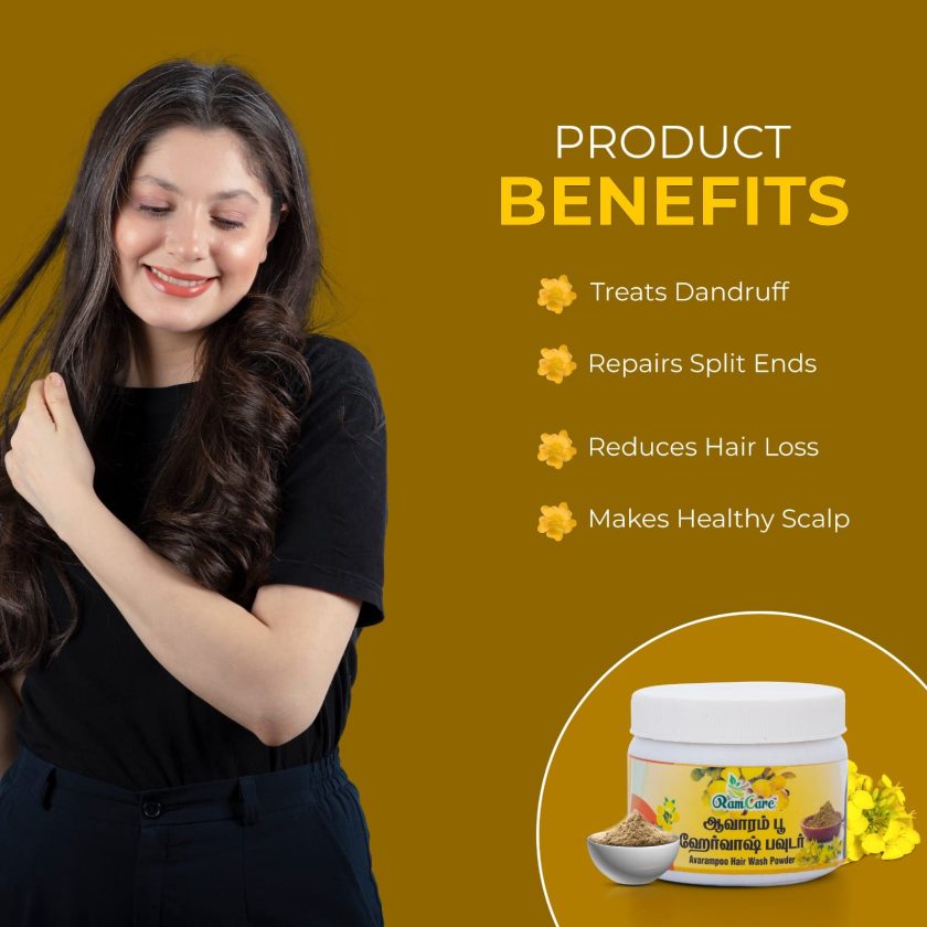 AVARAMPOO HAIR WASH POWDER 100 GM - Image 4