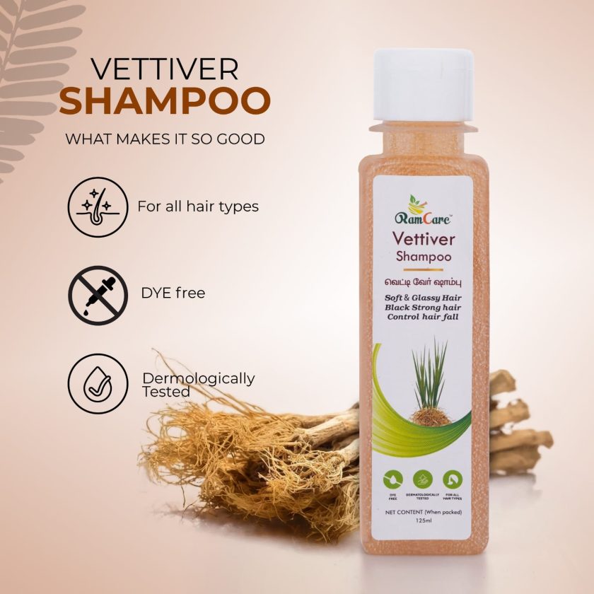 VETTIVER SHAMPOO 125ml - Image 2