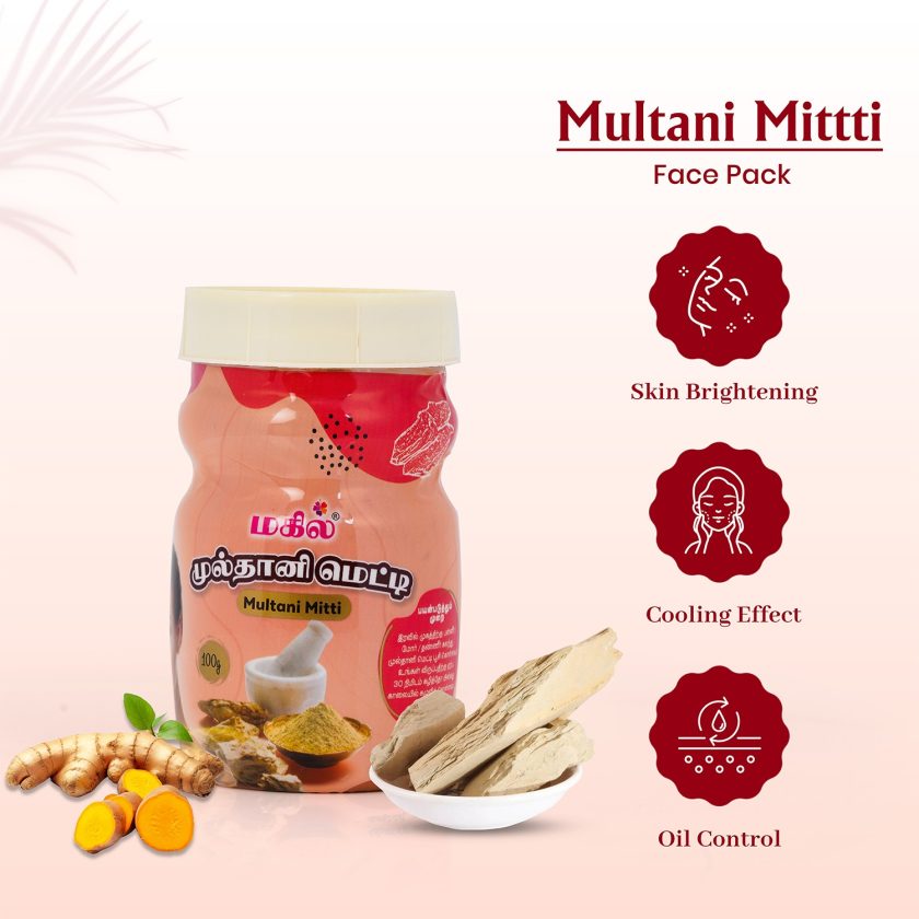MULTANI MITTI FACE PACK 100g - Image 3