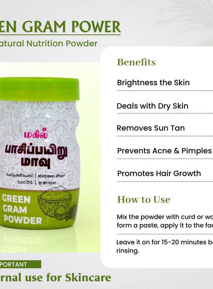 GREEN GRAM POWDER