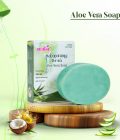 MAHIL Handmade Herbal ALOE VERA Bath Soap - 75g