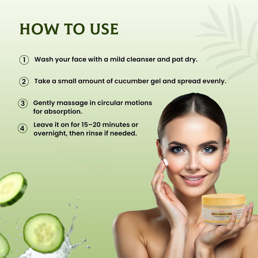 CUCUMBER GEL 50gm - Image 5