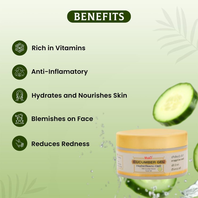 CUCUMBER GEL 50gm - Image 4